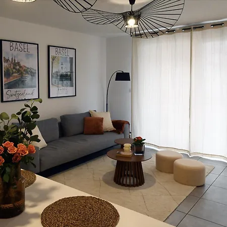 Bright 5 Min From Basel With Balcony & Free Private Parking * Saint-Louis (Haut-Rhin)