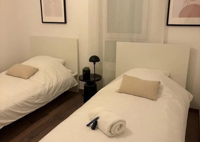 Basel Terraces With Balcony And Free Private Parking Apartment *