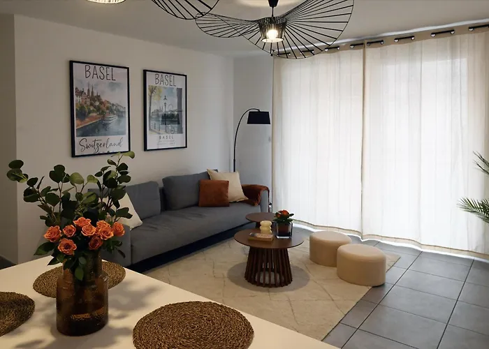 Bright 5 Min From Basel With Balcony & Free Private Parking * Saint-Louis (Haut-Rhin)